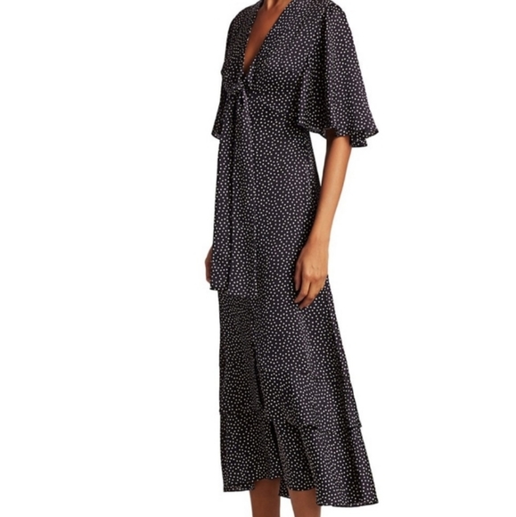 Alexis Kasany Polka Dot midi dress - Picture 2 of 10